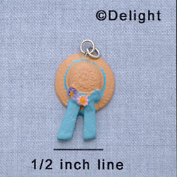 7614 - Sunbonnet Blue Pastel - Resin Charm (12 per package)