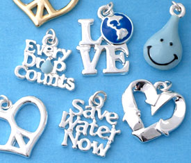 Green Earth Charms